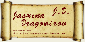 Jasmina Dragomirov vizit kartica